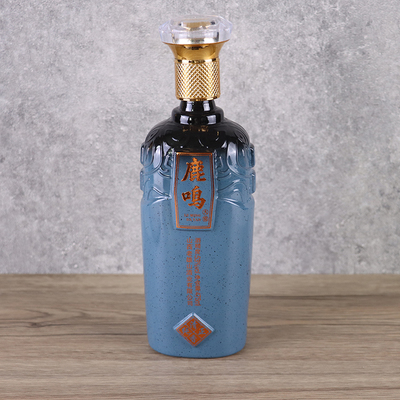 玻璃酒瓶 噴涂 烤花 白酒瓶 晶白料透明酒瓶定制